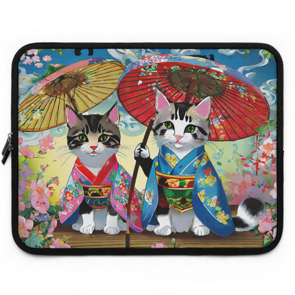 Kimono Kitties Laptop Sleeve