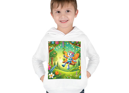 Robot Fairy Toddler Pullover Fleece Hoodie