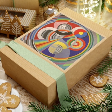 Rythme No. 1 by Robert Delaunay Kiss-Cut Stickers (4 Sizes)