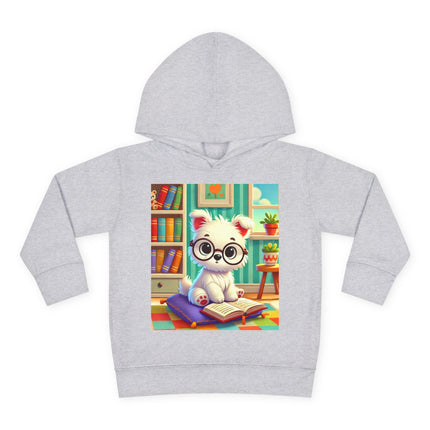 Little Scholar Pup Toddler Pullover Fleece Hoodie