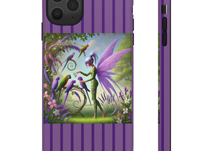 Lavender-Winged Fairy Phone Cases