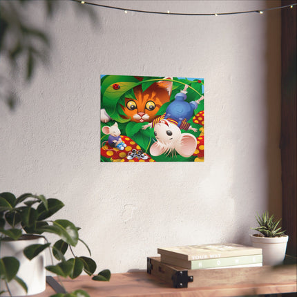 Whimsical Adventure Premium Matte horizontal posters