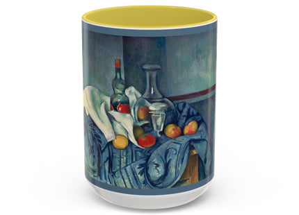 The Peppermint Bottle by Paul Cézanne Colorful Mugs (11oz, 15oz)