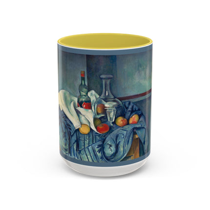 The Peppermint Bottle by Paul Cézanne Colorful Mugs (11oz, 15oz)