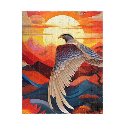 Falcon's Sunset Masterpiece Puzzle (110, 252, 520, 1014-piece)