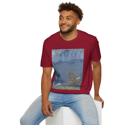 The Duel by Nicholas Roerich Softstyle T-Shirt