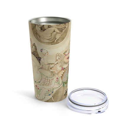 Sur talons rouges (On Red Heels) pl 01 by Gerda Wegener Tumbler 20oz