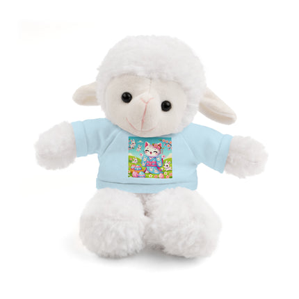 Springtime Kitten’s Easter Joy Stuffed Animals with Tee
