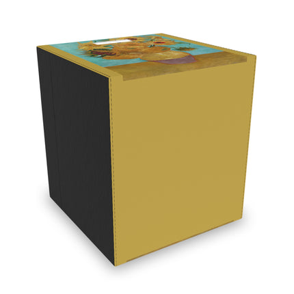 Vase with Twelve Sunflowers by Vincent Van Gogh Felt Storage Box