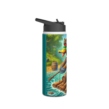 The Daring Drake Stainless Steel Water Bottle, Standard Lid