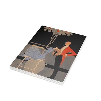 🍊🥂 The Lady Beneath The Orange Tree Postcard Bundles – Art Deco Garden Romance