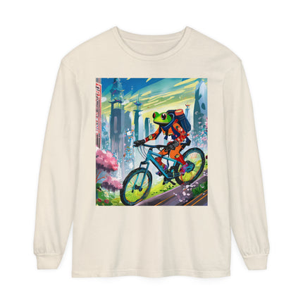Cyberpunk Frog Long Sleeve T-Shirt