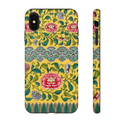 Chinese Floral Illustration by Owen Jones Phone Cases