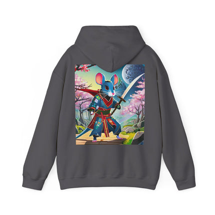 Cyber Samurai Rat – Heavy Blend™ Hooded Sweatshirt
