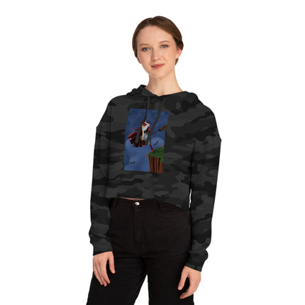The Enchanted Witch Women’s Cropped Hooded Sweatshirt