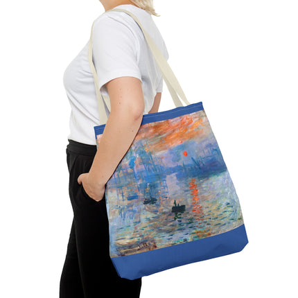Sunrise by Claude Monet Tote Bag (AOP)