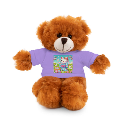 Springtime Kitten’s Easter Joy Stuffed Animals with Tee