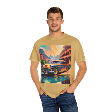 1953 Buick Roadmaster Unisex Garment-Dyed T-shirt