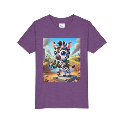 Zebra Lookout Youth Short Sleeve Tee