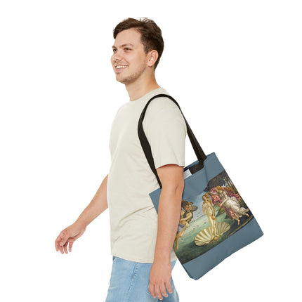 Birth of Venus by Sandro Botticelli Tote Bag (AOP)