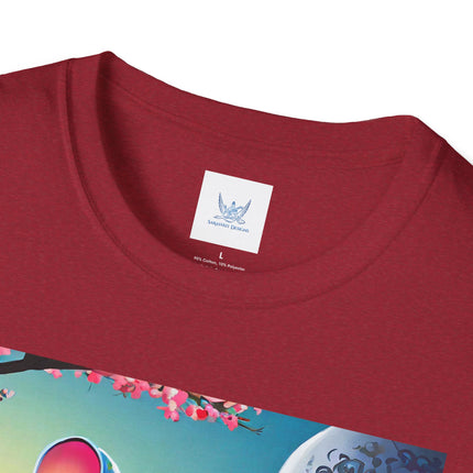 Cyber Samurai Rat Softstyle T-Shirt