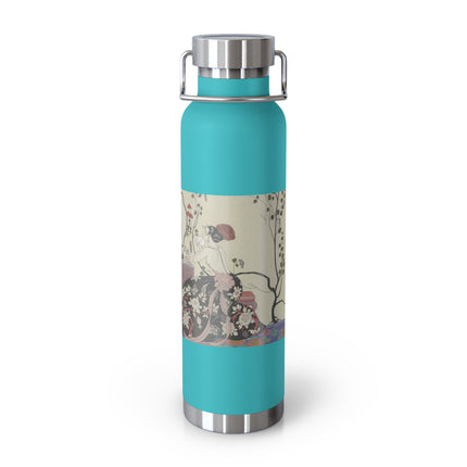 Le Grand Décolletage by George Barbier Copper Vacuum Insulated Bottle, 22oz
