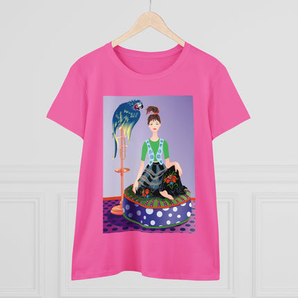Colors of Serenity Women's Midweight Cotton Tee