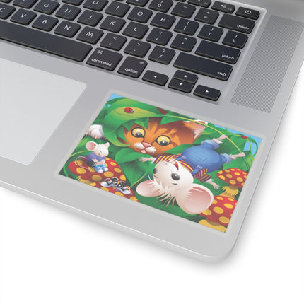 Whimsical Adventure Kiss-Cut Stickers