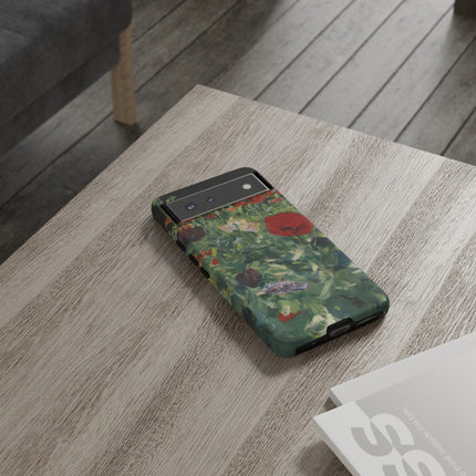 Poppies (A Study of Poppies for Carnation, Lily, Lily, Rose) by John Singer Sargent Phone Cases