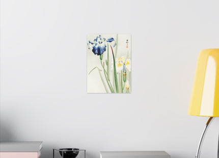 Irises by Ohara Koson Matte Canvas, Stretched, 0.75"