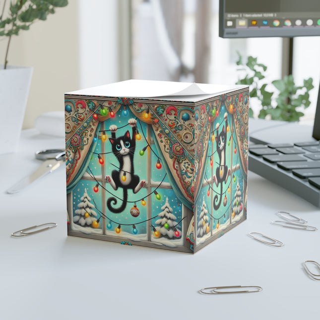 Mischief in Tinselland Note Cube