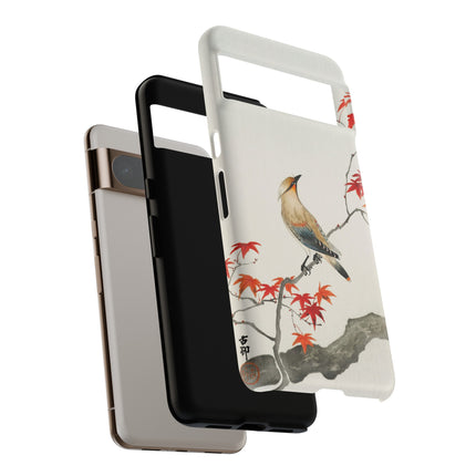 Japanese Bird on Maple by Ohara Koson Phone Cases