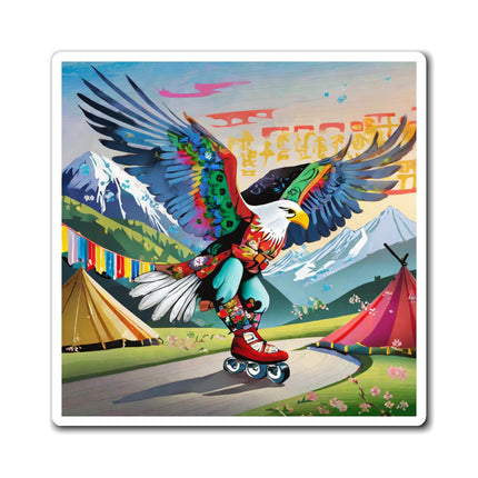 Eagle Skater Magnet (3 Sizes)