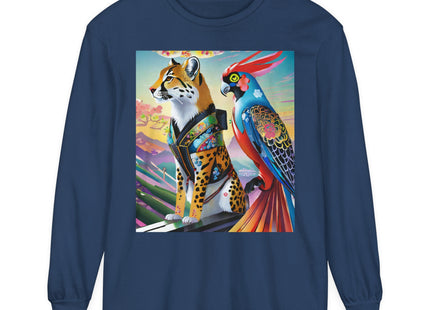Cybernetic Duets Garment-dyed Long Sleeve T-Shirt