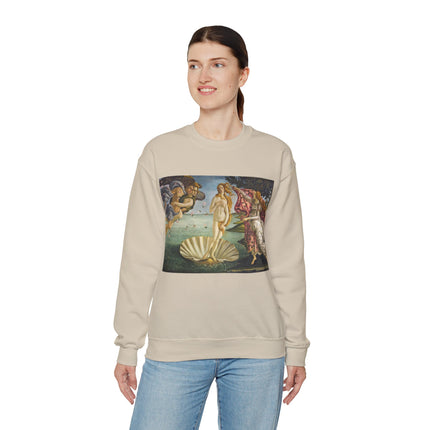 Birth of Venus by Sandro Botticelli Heavy Blend™ Crewneck Sweatshirt