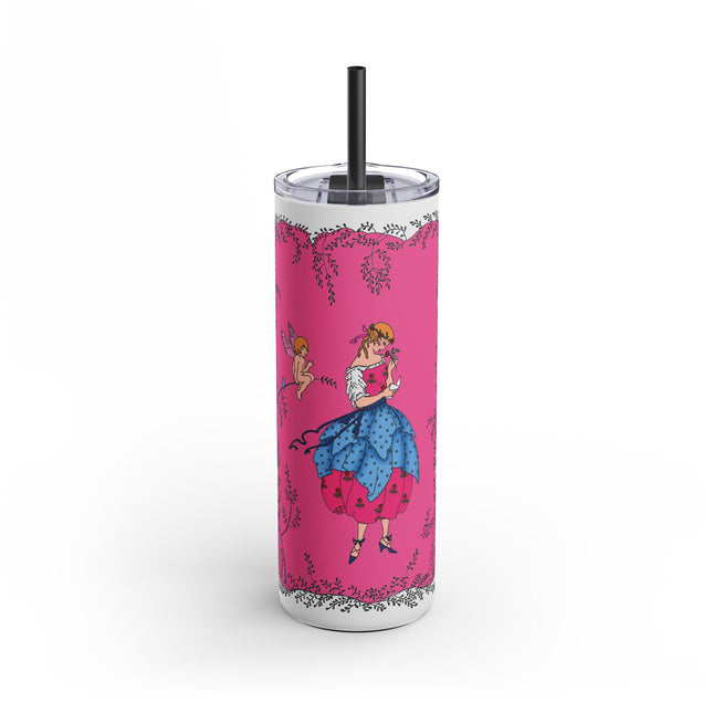 Cupid’s Charm Skinny Matte Tumbler, 20oz