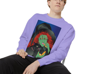 Mirror, Mirror A Witch's Touch Unisex Garment-Dyed Sweatshirt