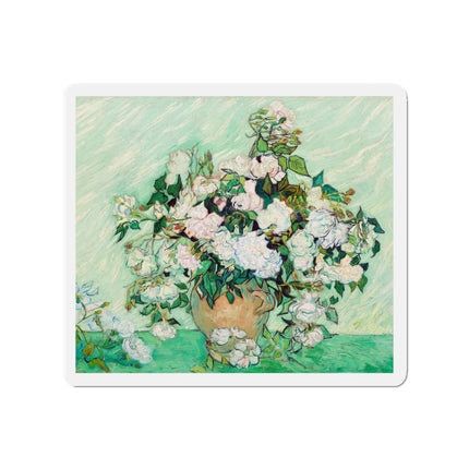 Roses by Vincent Van Gogh Die-Cut Magnets (5 Sizes)