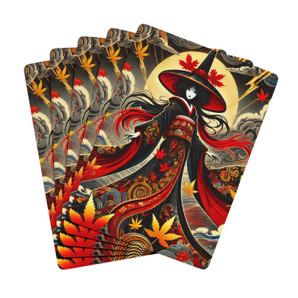 Kabuki Witch Playing Cards