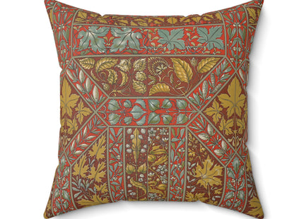 The Plant in Art and Industry Plate 056 Spun Polyester Square Pillow