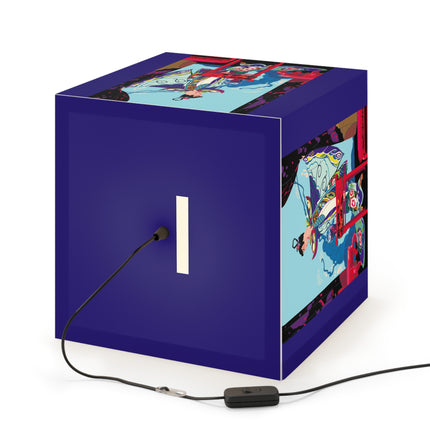 A Visual Journey by Umberto Brunelleschi Light Cube Lamp