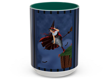 The Enchanted Witch Colorful Mugs, (11oz, 15oz)