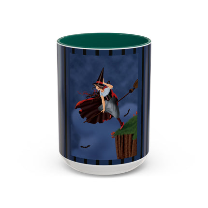 The Enchanted Witch Colorful Mugs, (11oz, 15oz)