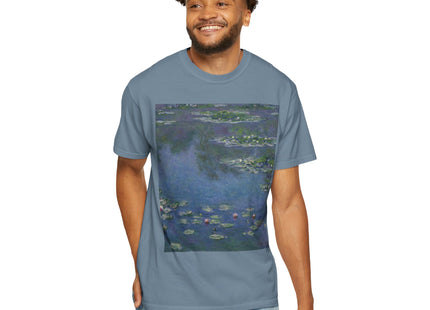 Water Lilies by Claude Monet Unisex Garment-Dyed T-shirt
