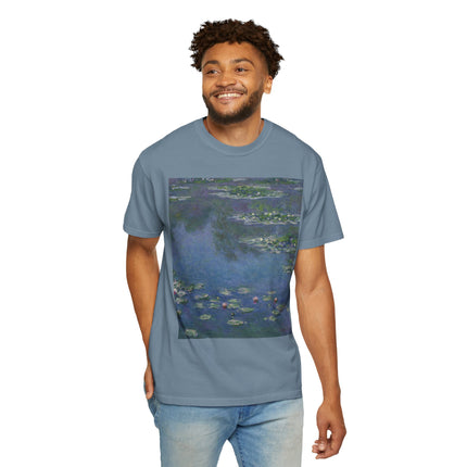 Water Lilies by Claude Monet Unisex Garment-Dyed T-shirt