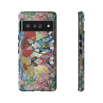 Kimono Kitties Phone Cases