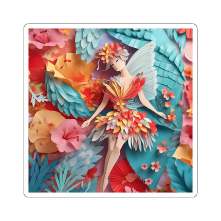 Hibiscus Fairy Kiss-Cut Stickers (4 Sizes)