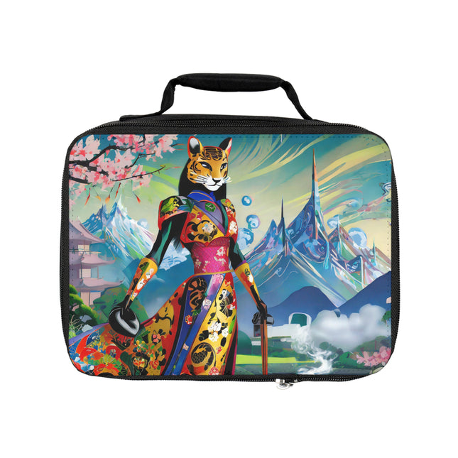 Cyber Cat Glamour Lunch Bag