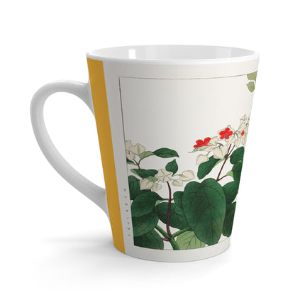 Clerodendrum & Rudbeckia by Tanigami Kônan Latte Mug