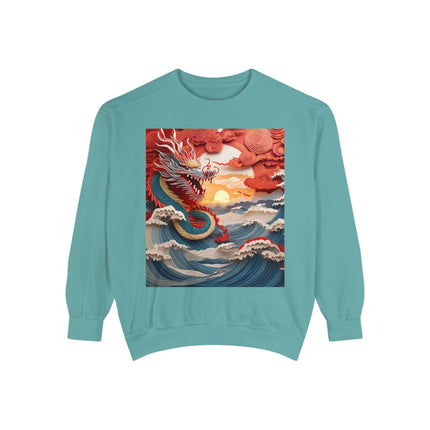 Stormbound Dragon Garment-Dyed Sweatshirt